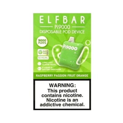 ELFBAR Pi9000 Raspberry Passoin Fruit Orange